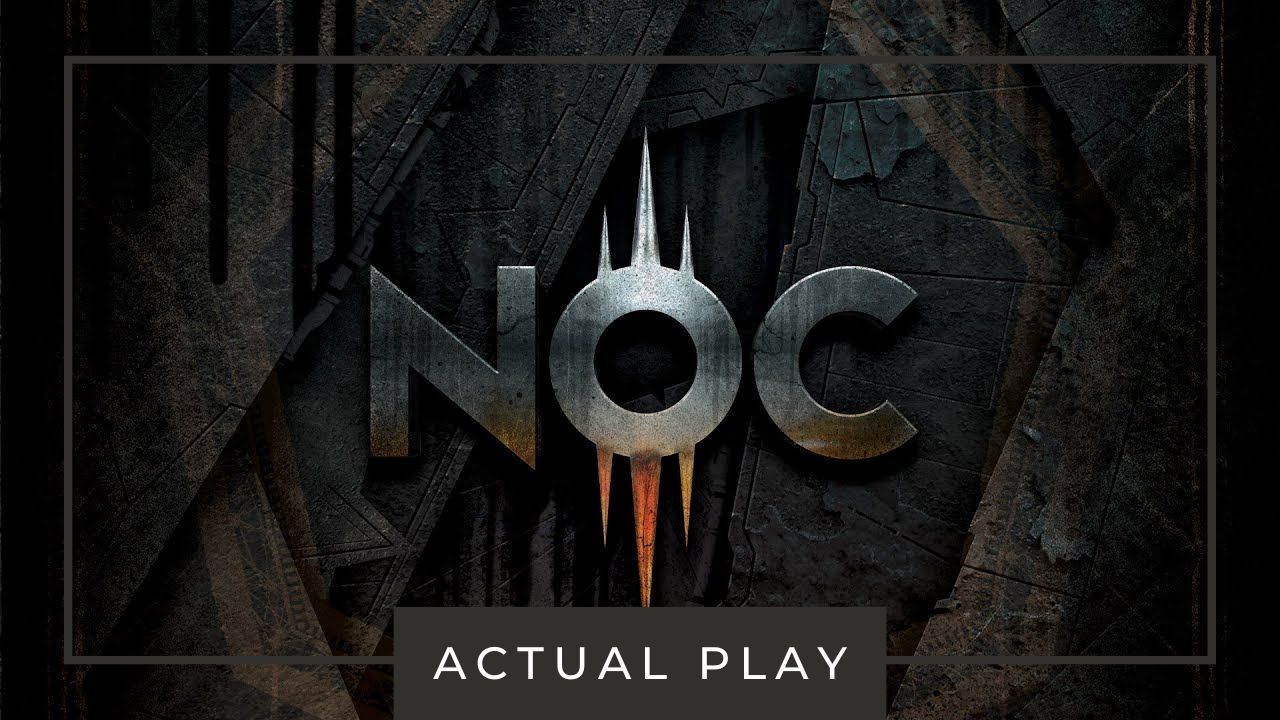 Vignette youtube de l'actual play du jeu de role NOC